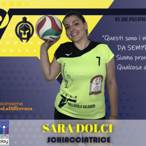 Sara Dolci schiacciatrice prima divisione pallavolo Valdarno