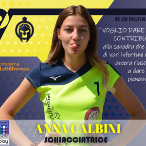 Anna Calbini schiacciatrice pallavolo valdarno