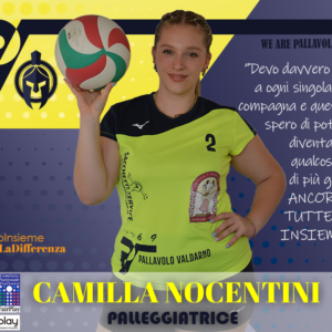 Camilla Nocentini pallavolo valdarno palleggiatrice