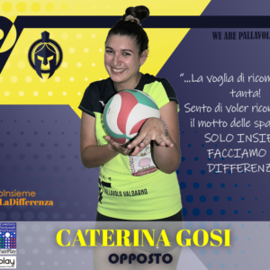 Caterina Gosi pallavolo Valdarno Opposto prima divisione