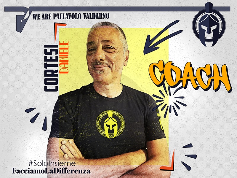 Daniele Cortesi allenatore Pallavolo Valdarno