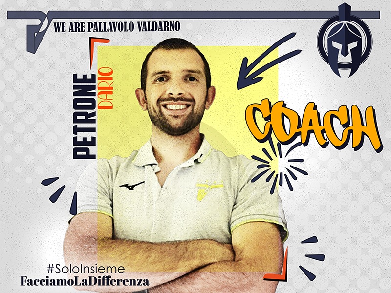 Dario Petrone allenatore pallavolo valdarno