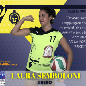Laura Semboloni pallavolo valdarno Libero