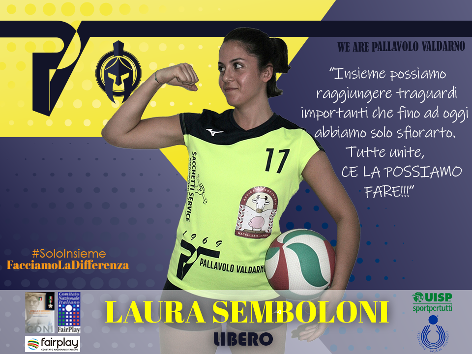 Laura Semboloni pallavolo valdarno Libero