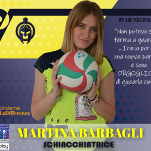 Martina Barbagli pallavolo valdarno schiacciatrice