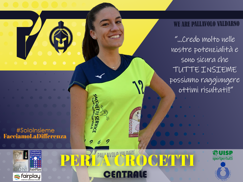 Perla Crocetti pallavolo valdarno centrale