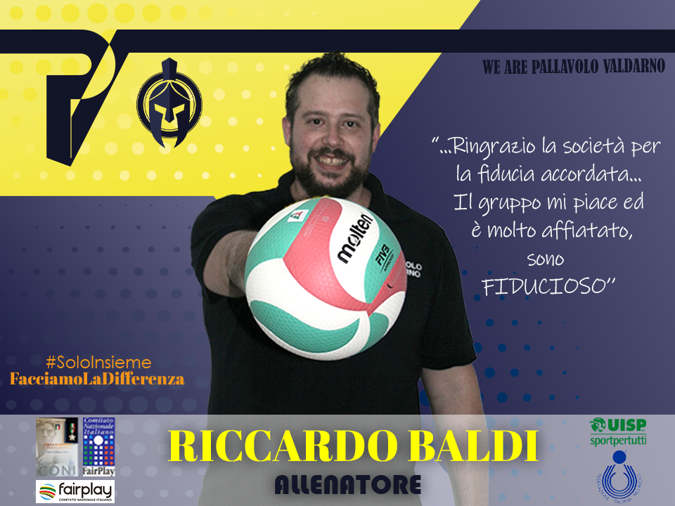 Riccardo Baldi pallavolo valdarno Allenatore