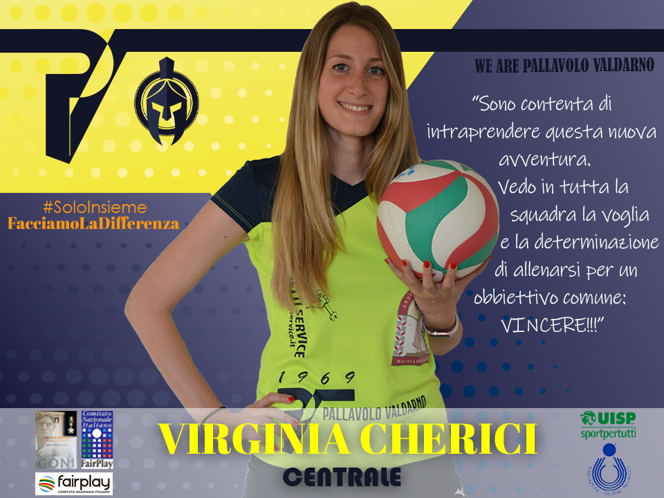 Virgina Cherici pallavolo valdarno centrale