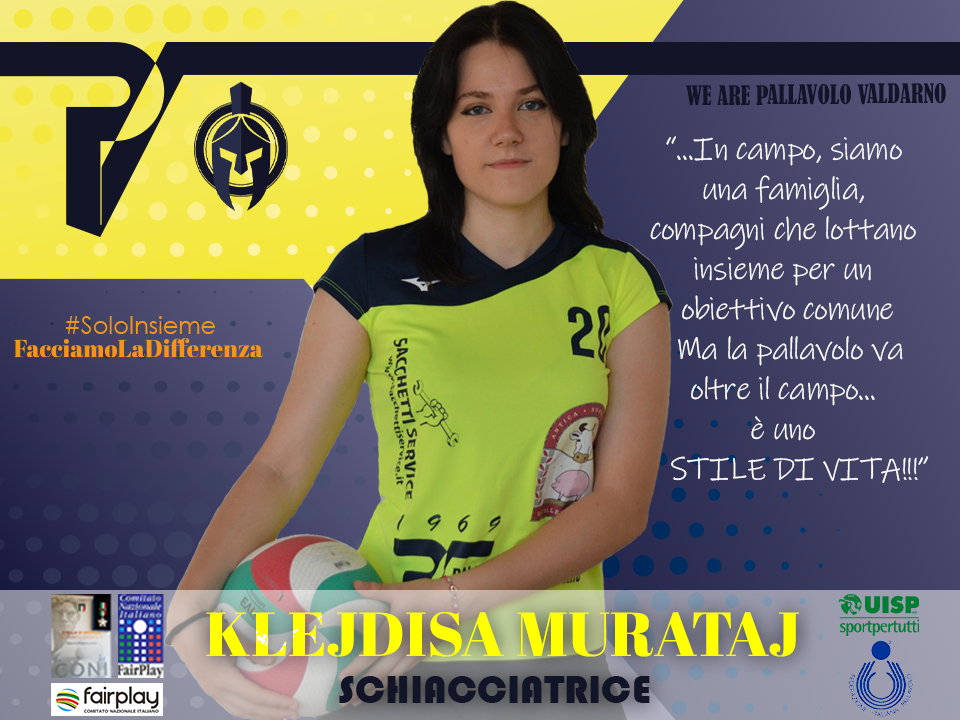 Klejdisa Murataj pallavolo valdarno schiacciatrice