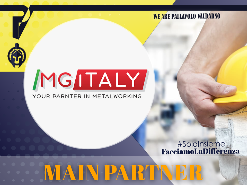 MG ITALY main sponsor pallavolo Valdarno