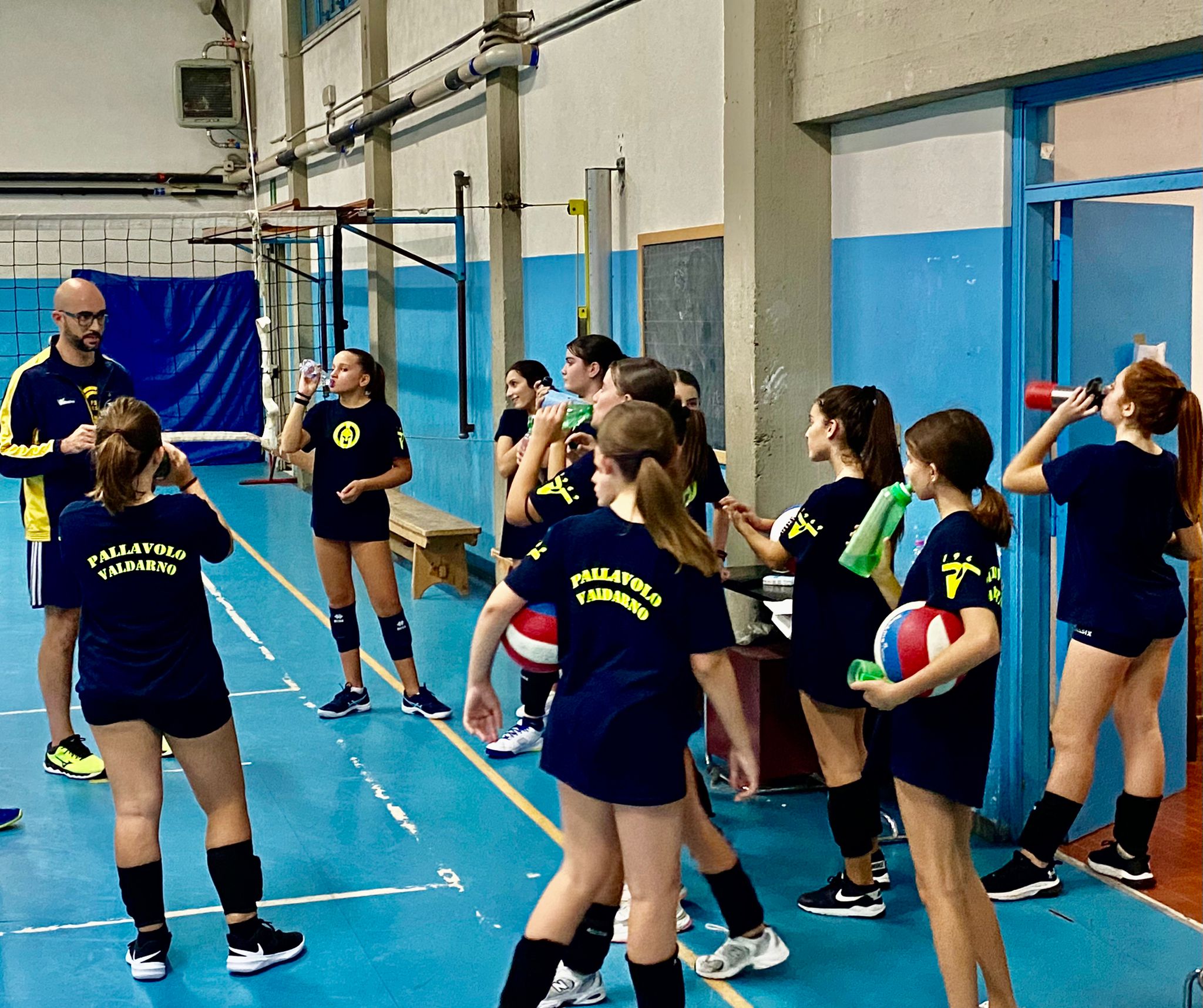 under 14 blu pallavolo Valdarno