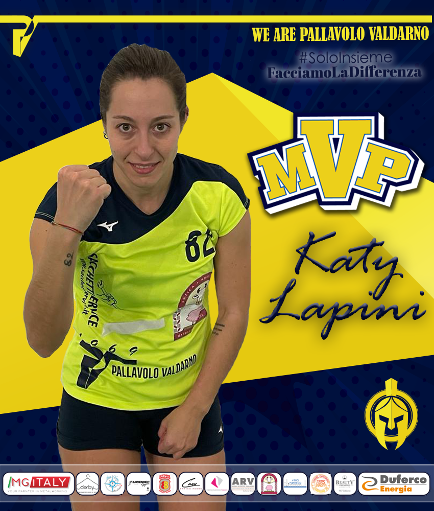 MVP Katy Lapini Ius Pallavolo valdarno