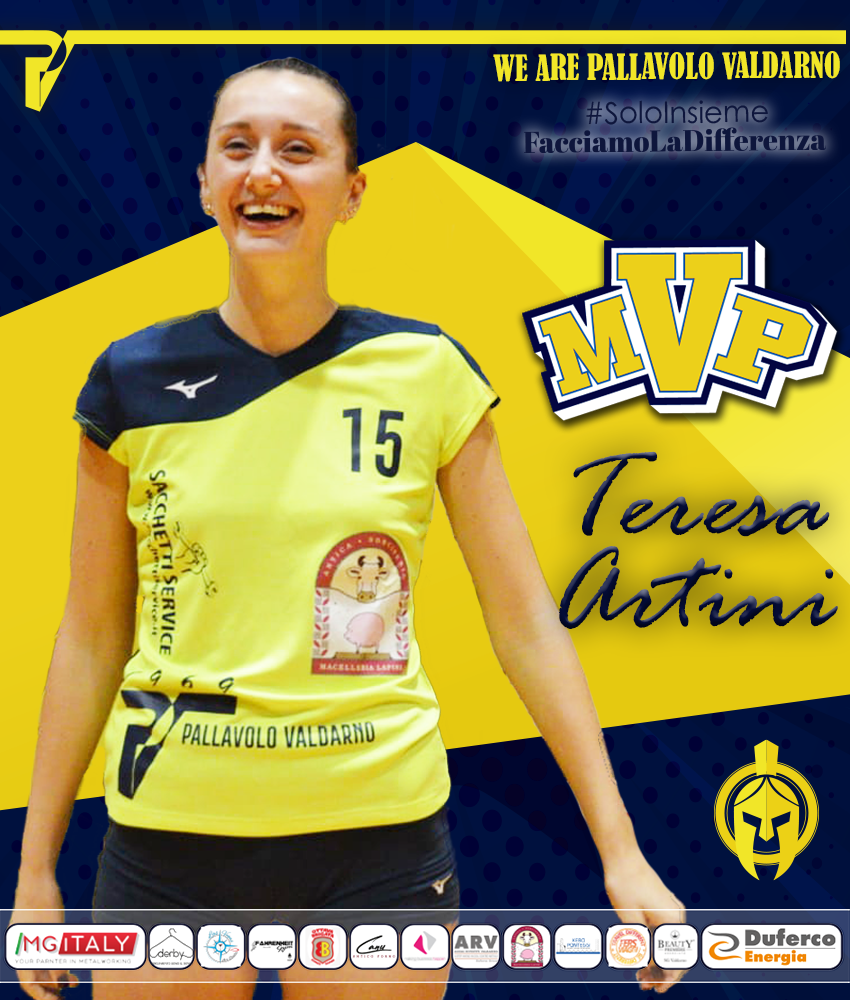 Teresa Artini MVP contro Foiano campionato
