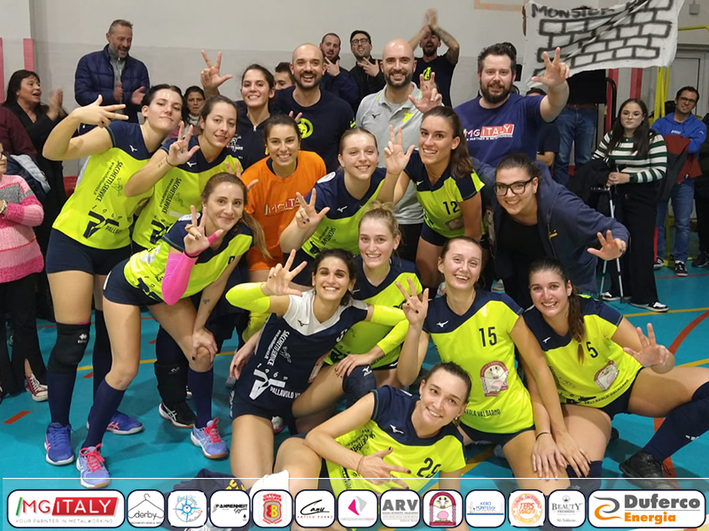 Terranuova MgItaly Pallavolo Valdarno vittoria