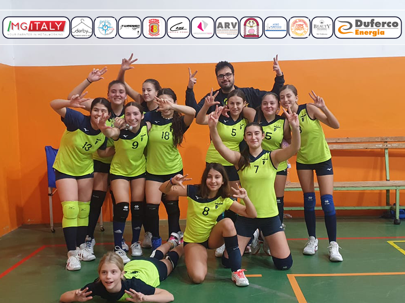 under 14 gialla pallavolo valdarno vcampionato bulletta