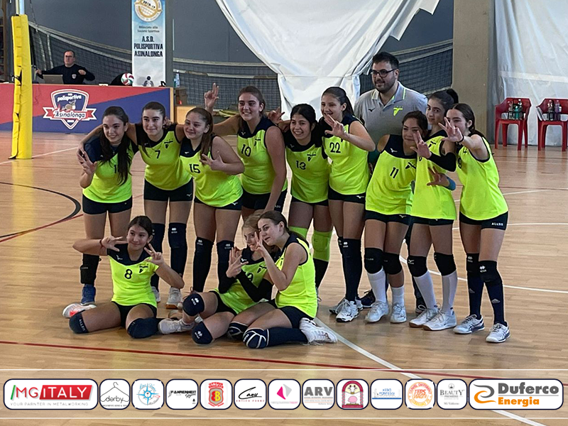 under 14 asinalonga pallavolo valdarno campionato