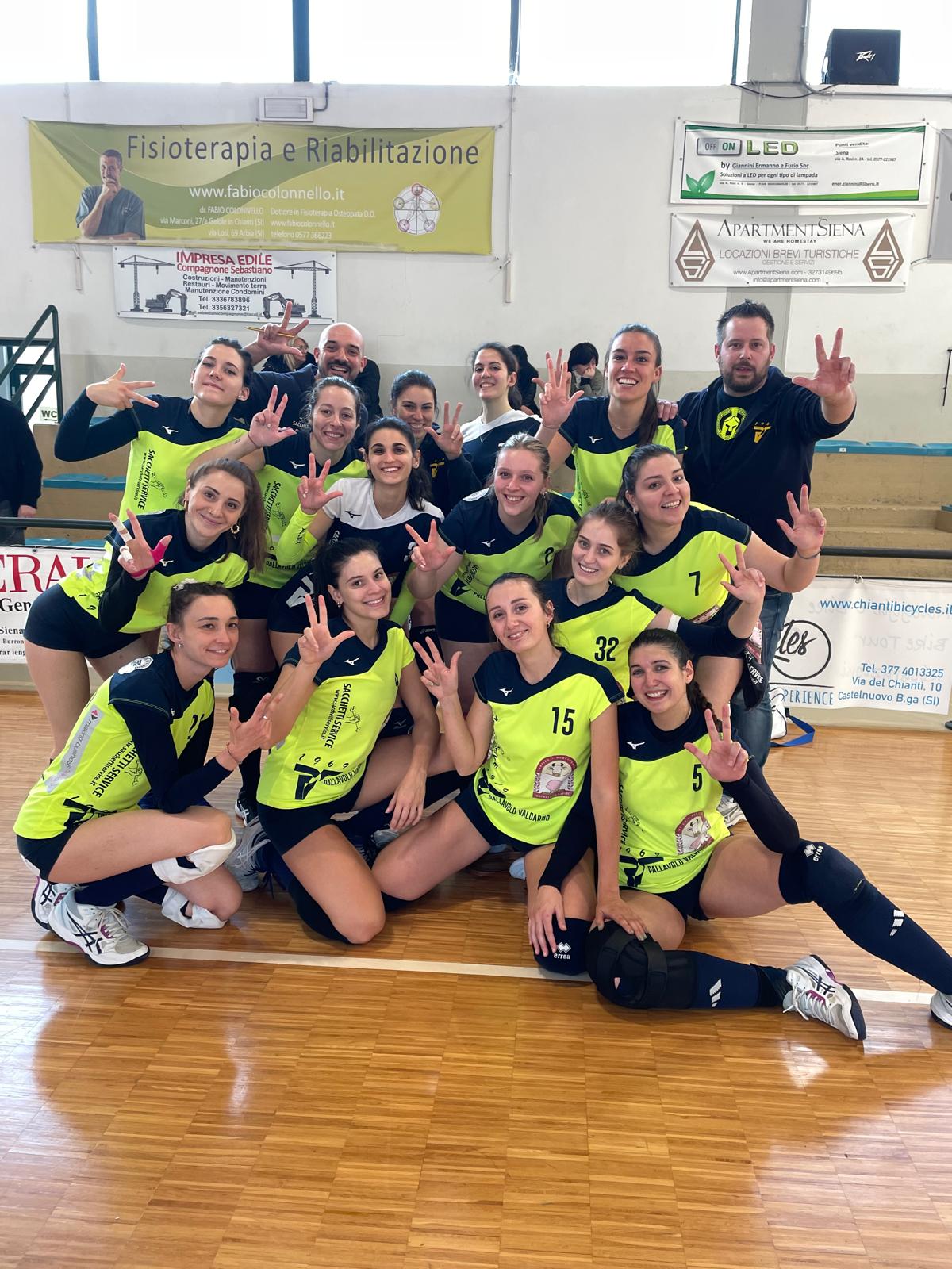 ottavi di finale andata bulletta pallavolo valdarno