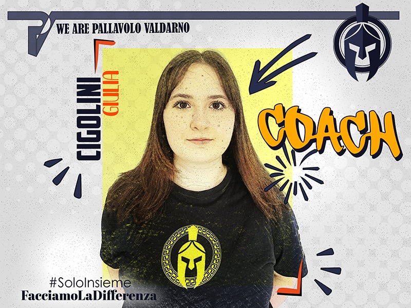 Giulia cigolini allenatrice valdarno